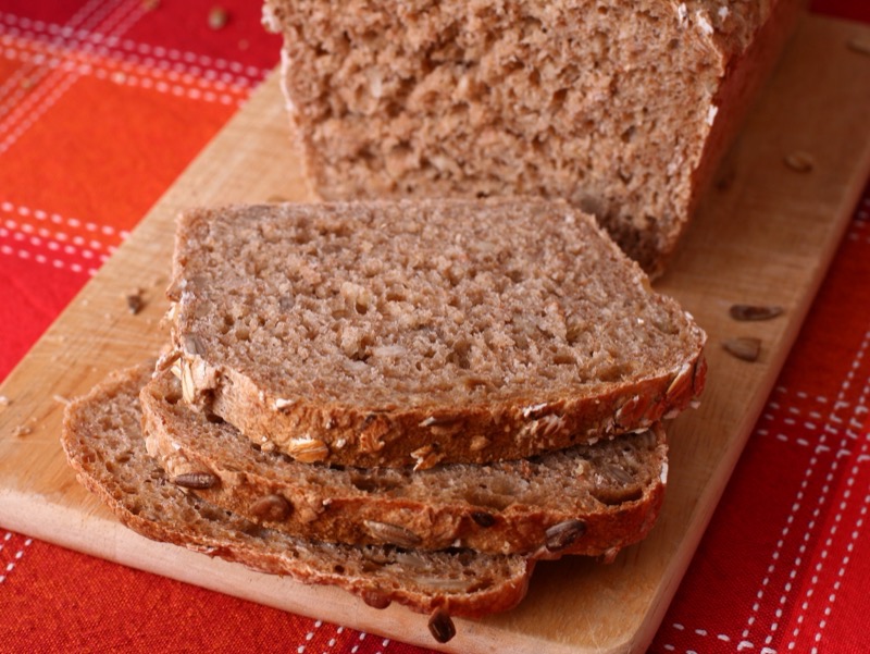 German Multigrain Bread loaf